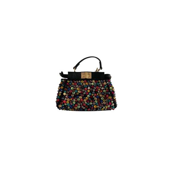 Fendi multicolor beaded mini peekaboo - Picture 1 of 7